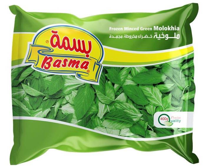 L102 : Basma Molokhia hachée 400gr ( 20pc par colis ) 