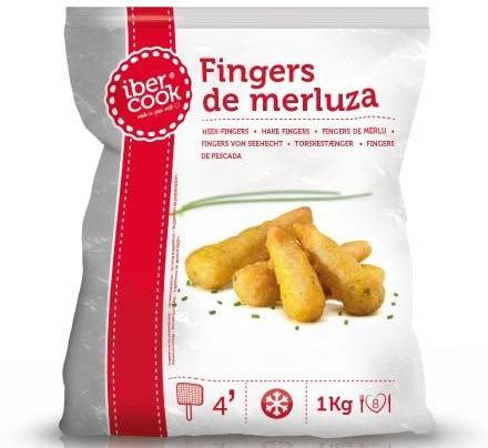 P120 : Fingers de Poissons Ibercook 1Kg ( 4pc par colis)