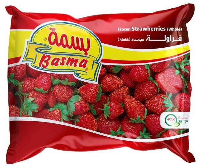 L110 : Basma Fraise Surgelé 400 Gr (20pc par colis)