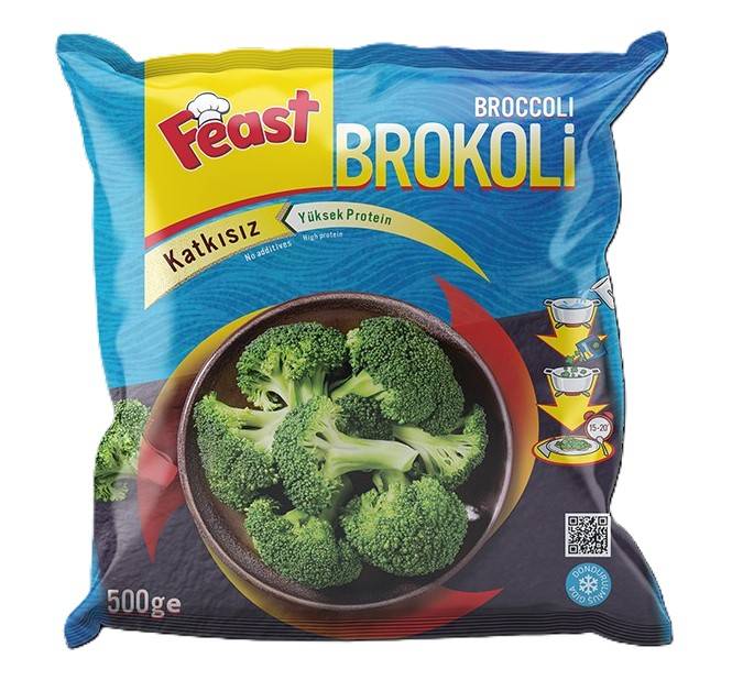 L121 : Feast Brocolis 500Gr (12pc par colis)