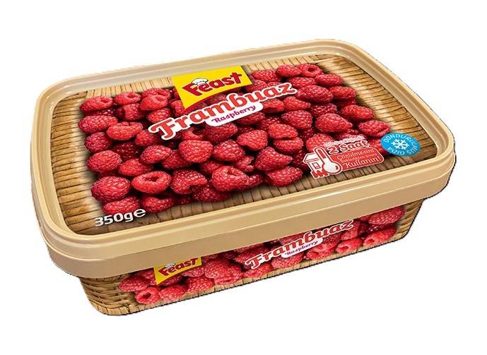 L131 : Feast Framboises 350Gr ( 8 pc par colis )