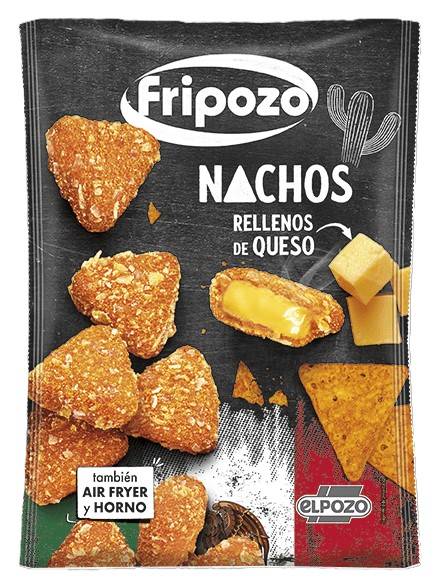 F100 : Fripozo Nachos Fromage Cheddar ( 15pc par colis ) 