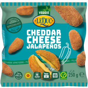 F102 : LEDUC Cheddar Cheese Jalapenos 250g