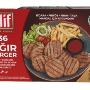 E121 : ELIF Burger de Boeuf 36x60g 2160g