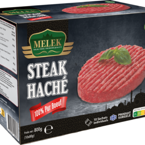 E780 : MELEK Steak Haché 10x80g 800g