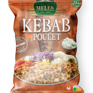 E302 : MELEK Lamelle de Kebab Poulet 1200g