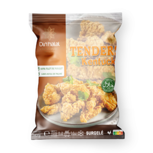 E700 : DIN'HALAL Tenders de Poulet Kentucky 1400g