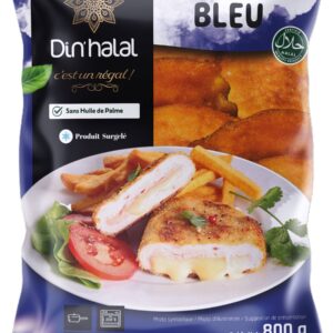 E711 : DIN'HALAL Cordon Bleu de Poulet 750g
