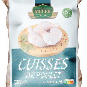 E820 : MELEK Cuisses de Poulet IQF 2000g