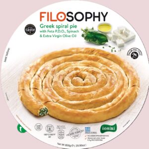 U411 : IONIKI Filosophy Tepsi Börek Plateau Épinard Fromage 850g