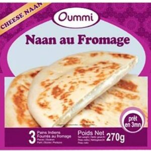 U512 : OUMMI Cheese Naan x3 270g