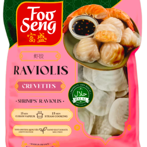 U651 : FOO SENG Raviolis aux Crevettes 400g