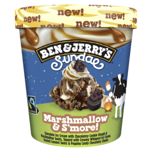 D120 : BEN & JERRY'S Marshmallow & S'more 427ml