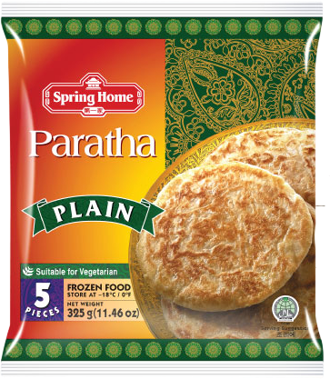 U702 : SPRING HOME 5x Paratha Nature 320g