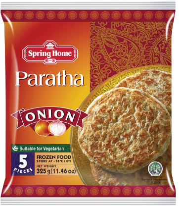 U703 : SPRING HOME 5x Paratha Oignon 320g