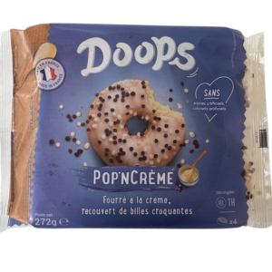 U182 : DOOPS 4x Donuts Pop'n'creme 272g